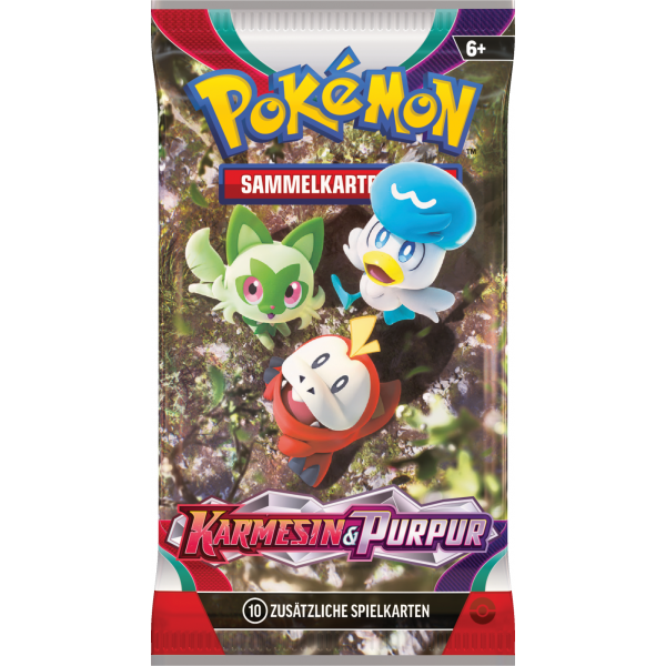 Pokémon SV01 Karmesin & Purpur - Booster - deutsch
