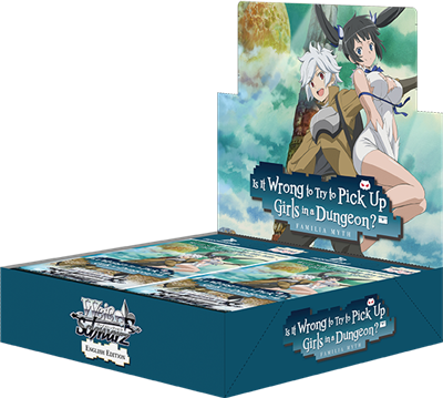 Weiß Schwarz - Booster Display: Is it wrong to Try to Pick UP Girls in a Dungeon? (16 Packs) - EN