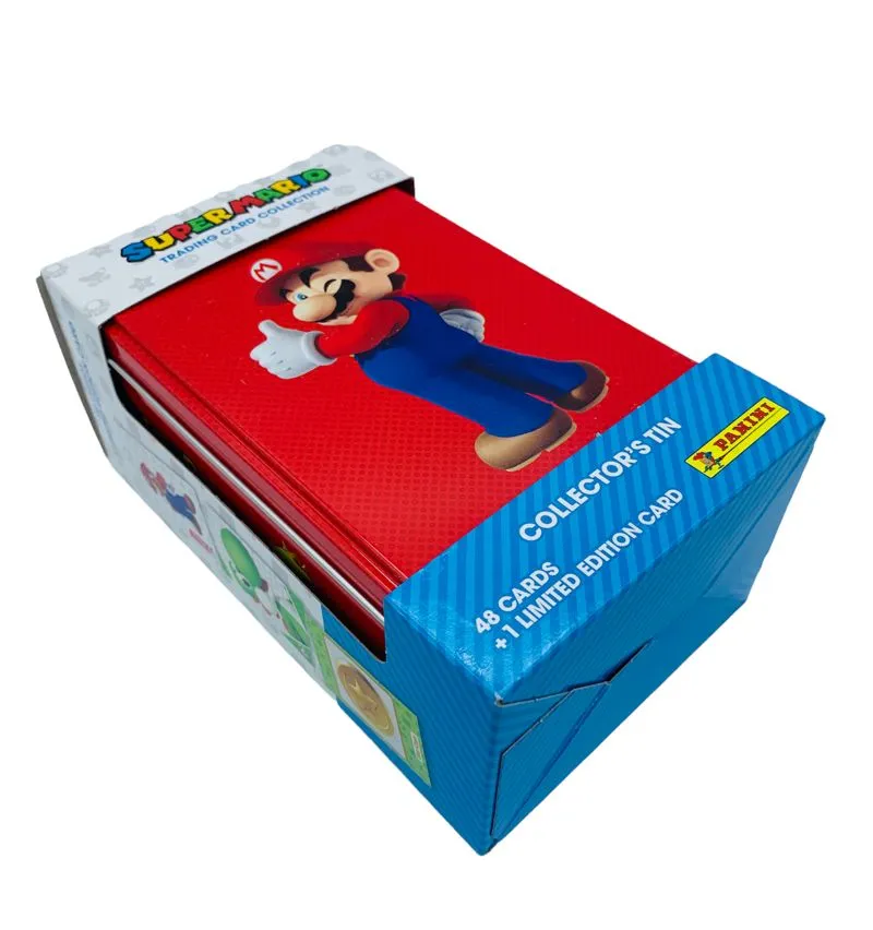 Super Mario Trading Cards - Classic Tin - rot