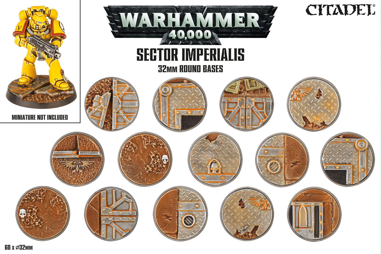 Sector Imperialis: Rundbases 32mm