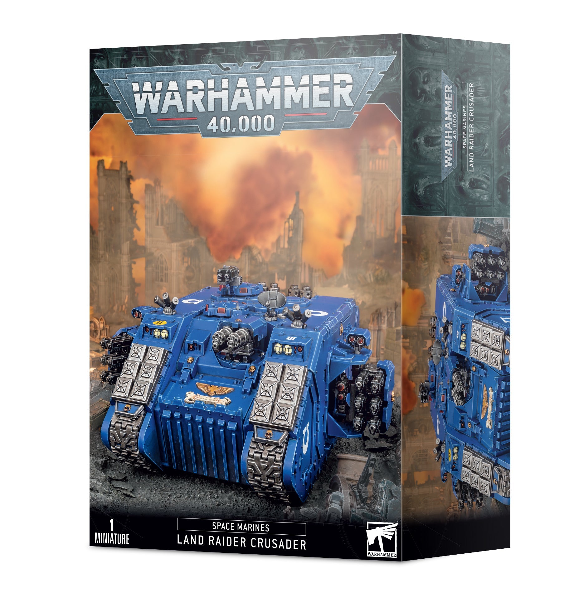 SPACE MARINES LAND RAIDER CRUSADER