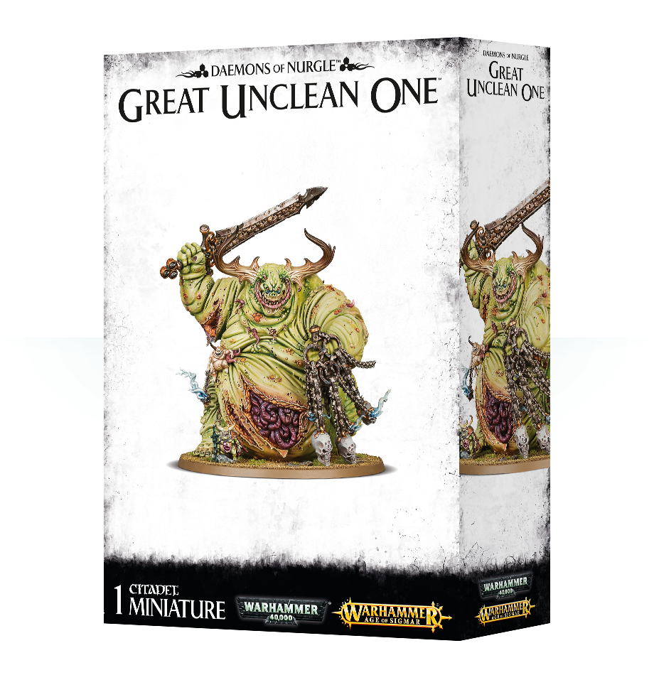 DAEMONS OF NURGLE GREAT UNCLEAN ONE