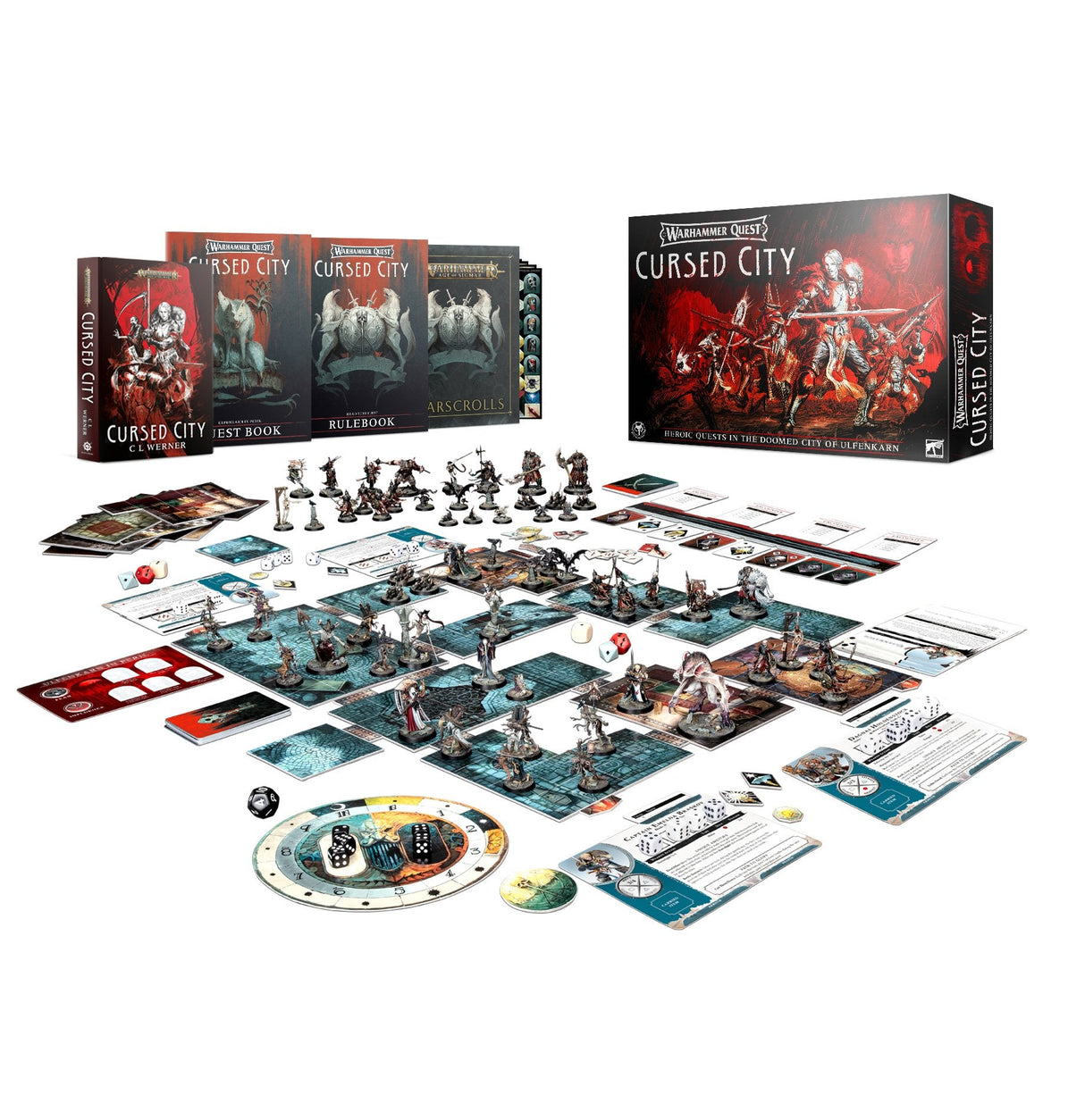 Warhammer Quest Cursed City Englisch