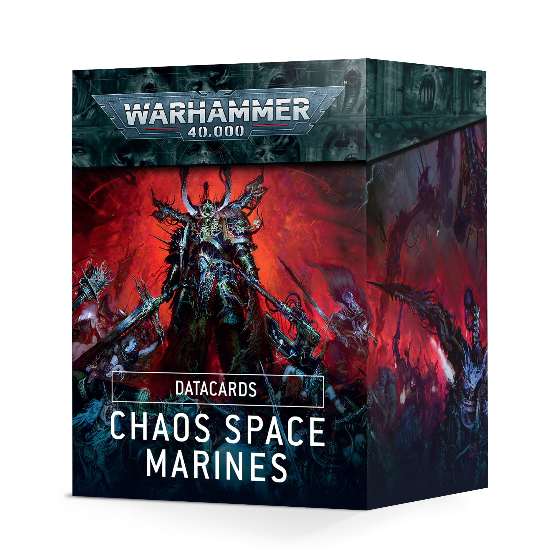 DATACARDS: CHAOS SPACE MARINES (ENGLISH)