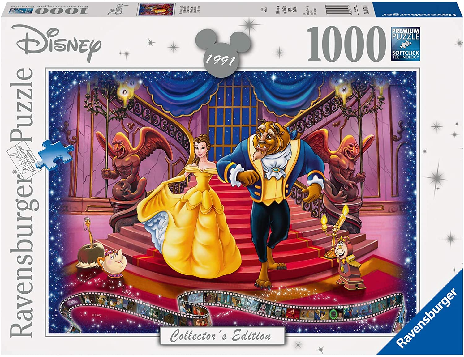 Disney - Die Schöne und das Biest Puzzle Collector's Edition 1991 - 1000 Teile