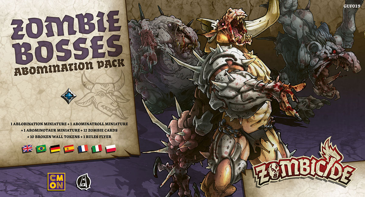 Zombicide: Black Plague – Zombie Bosses