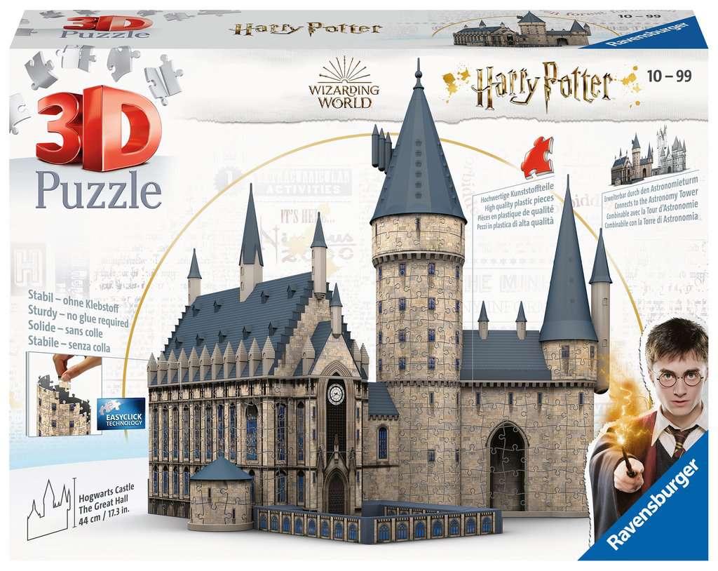 3D Puzzle - Harry Potter Hogwarts Schloss - Die Große Halle