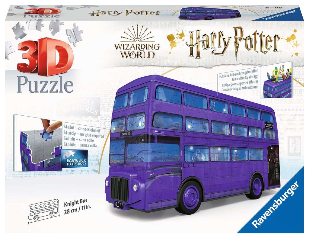 3D Puzzle - Harry Potter Knight Bus