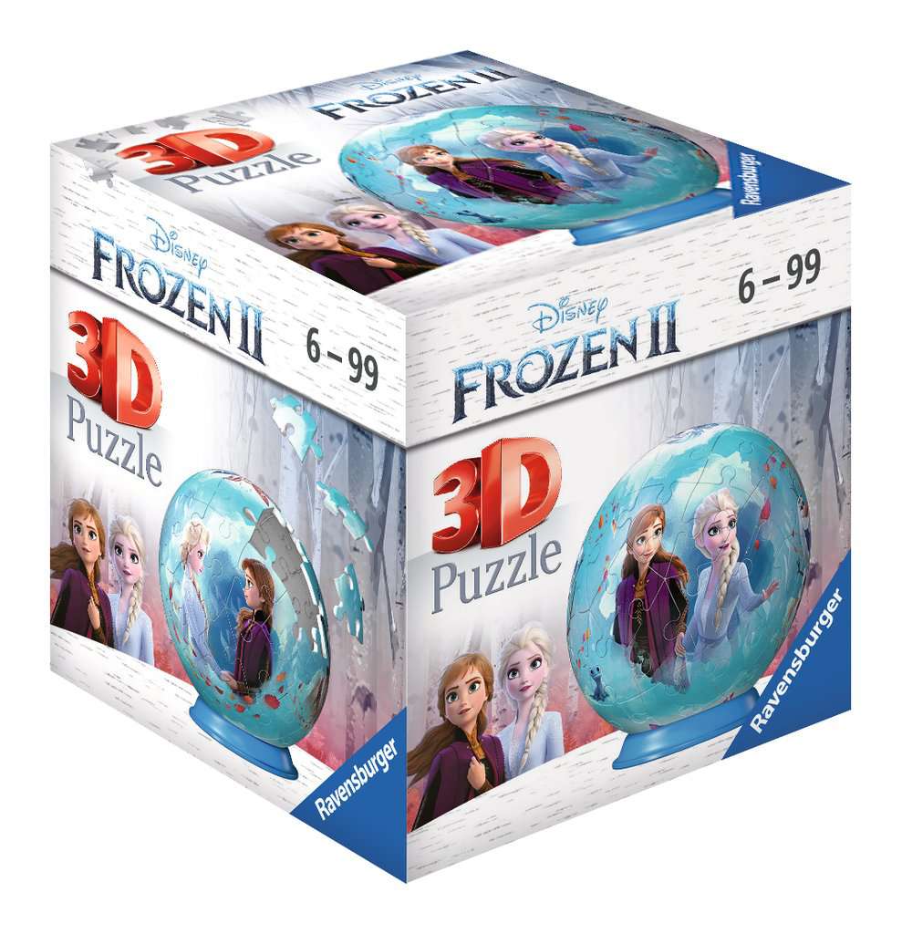 3D Puzzle-Ball - Frozen 2 - Anna & Elsa 55pc