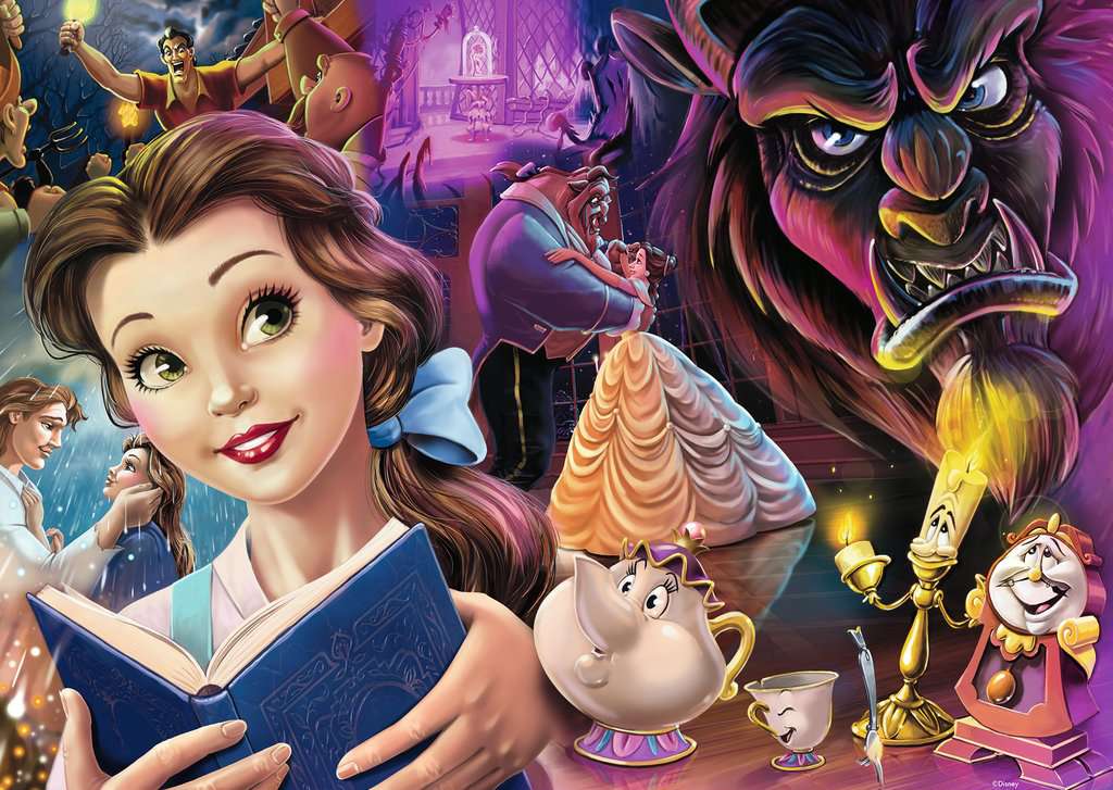 Disney - Belle, die Disney Prinzessin Puzzle - 1000 Teile