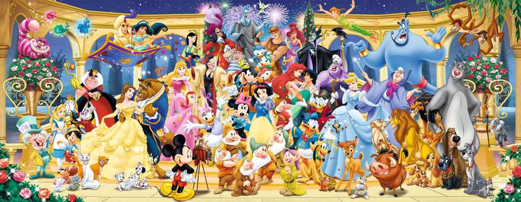 Disney - Disney Gruppenfoto Puzzle - 1000 Teile
