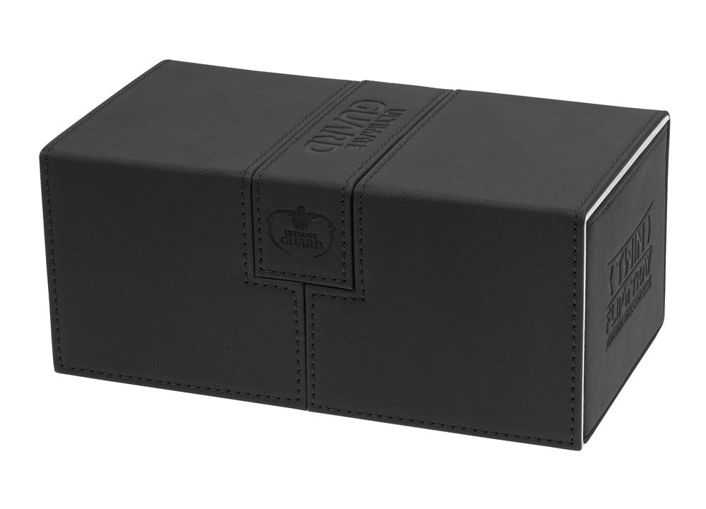 Ultimate Guard Twin Flip´n´Tray Deck Case 200+ Standardgröße XenoSkin Schwarz