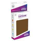 Ultimate Guard Supreme UX Sleeves Japanische Größe Braun (60)