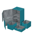 Ultimate Guard Twin Flip´n´Tray Deck Case 200+ Standardgröße XenoSkin Petrol