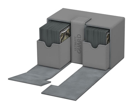 Ultimate Guard Twin Flip'n'Tray 160+ XenoSkin Grey