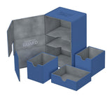Ultimate Guard Twin Flip´n´Tray Deck Case 160+ Standardgröße XenoSkin Blau