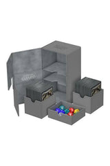 Ultimate Guard Twin Flip´n´Tray Deck Case 200+ Standardgröße XenoSkin Grey