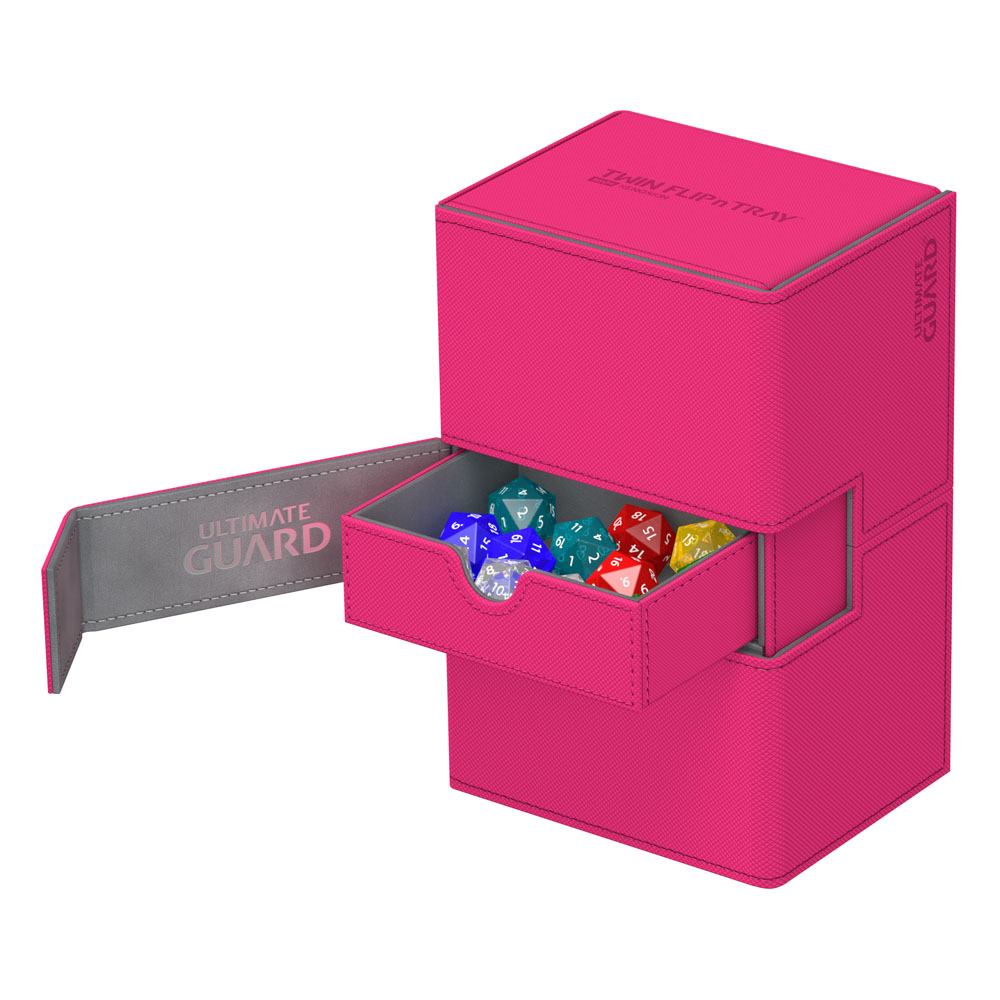 Ultimate Guard Twin Flip´n´Tray Deck Case 160+ Standardgröße XenoSkin Pink