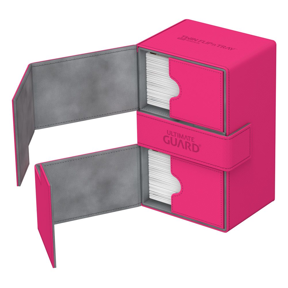 Ultimate Guard Twin Flip´n´Tray Deck Case 160+ Standardgröße XenoSkin Pink