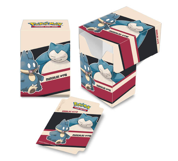 Ultra Pro - Pokémon Snorlax & Munchlax Deck Box