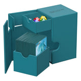 Ultimate Guard Flip`n`Tray 100+ XenoSkin Monocolor Petrolblau