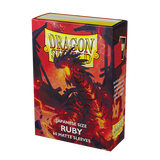 Dragon Shield Japanese Size Matte Sleeves - Ruby (60 Sleeves)