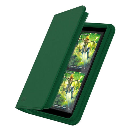 Ultimate Guard Zipfolio 160 8 Pocket XenoSkin Grün