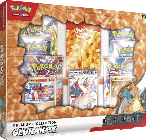 Pokémon Premium-Kollektion Glurak ex - DE