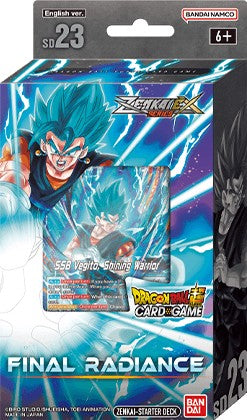 Dragon Ball Super Card Game - Zenkai Series SD23 Deck - Final Radiance - EN