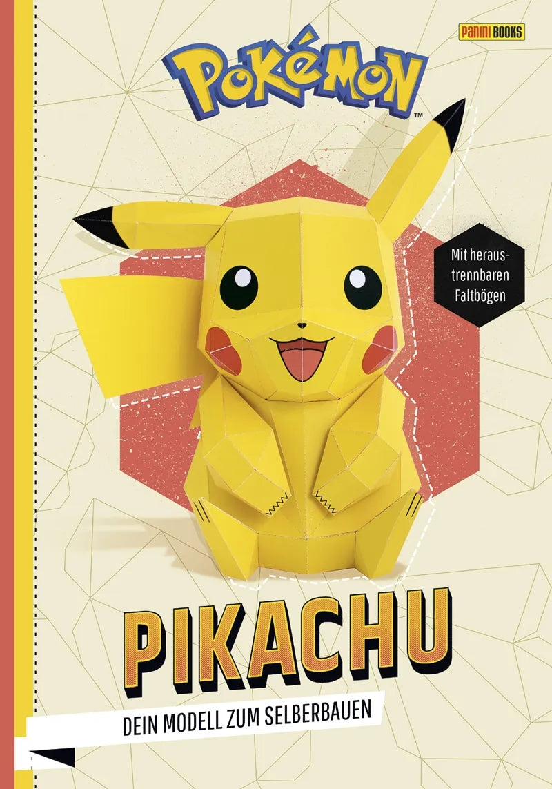 Pokémon - Pikachu - Modell zum Selberbauen
