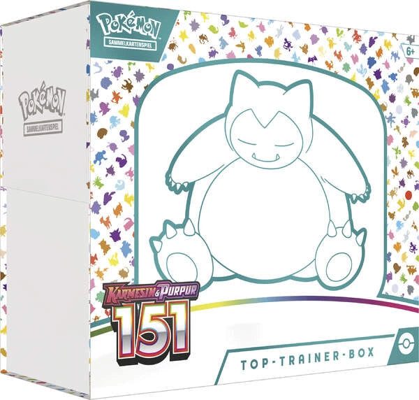 Pokémon Karmesin & Purpur 151 - Top-Trainer Box - DE