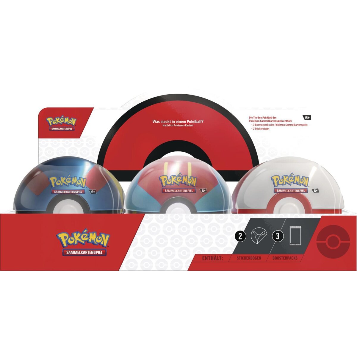 Pokemon - Pokeball Tin Herbst 2023 - Premierball - DE