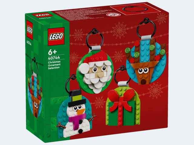 LEGO Seasonal Verschiedene Christbaumanhänger