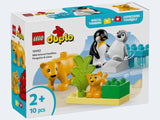 LEGO Duplo Wildtier-Familien Pinguine und Löwen