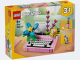 LEGO Creator Schreibmaschine mit Blumen