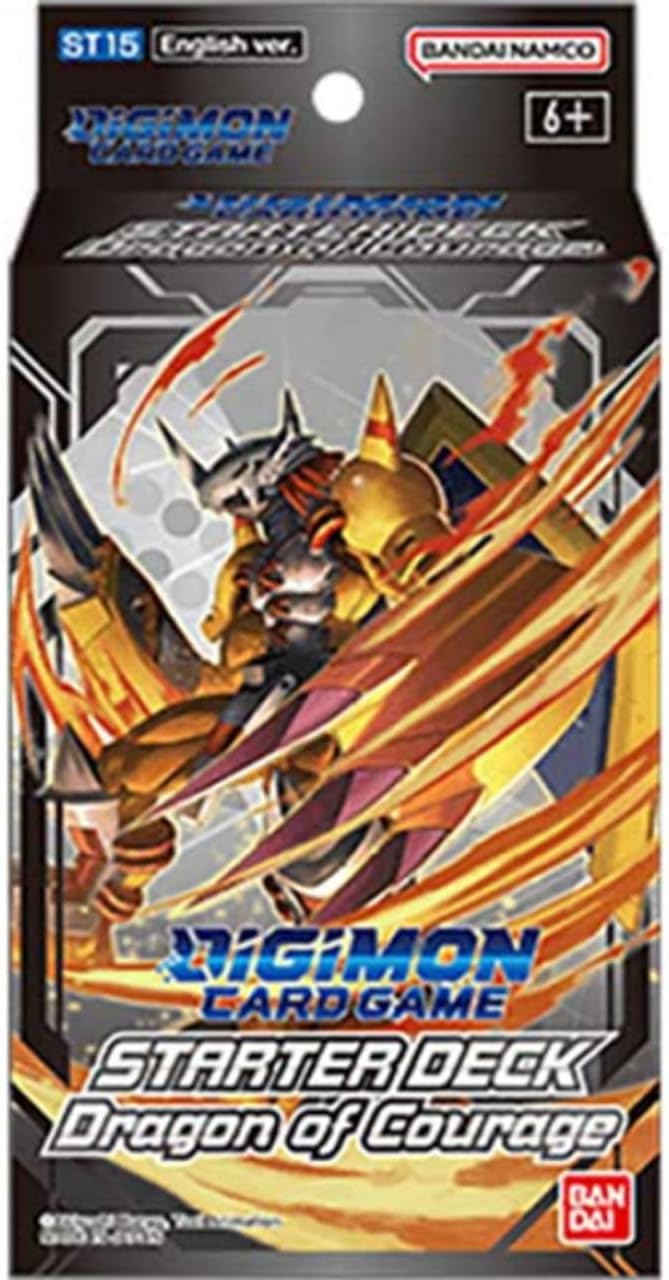 Digimon Card Game - Starter Deck Dragon of Courage ST-15 - englisch