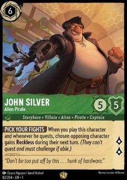 John Silver - Außerirdischer Pirat 1TFC-82 Legendary Boosterfrisch Deutsch