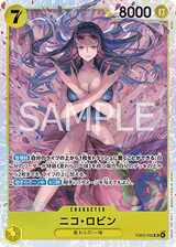 Nico Robin (EB03-055) (V.1) EB03-JP Super Rare Boosterfrisch Japanisch
