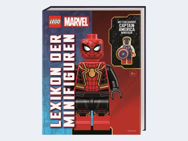 LEGO Marvel Lexikon + Minifigur 6J 176S 19x24c
