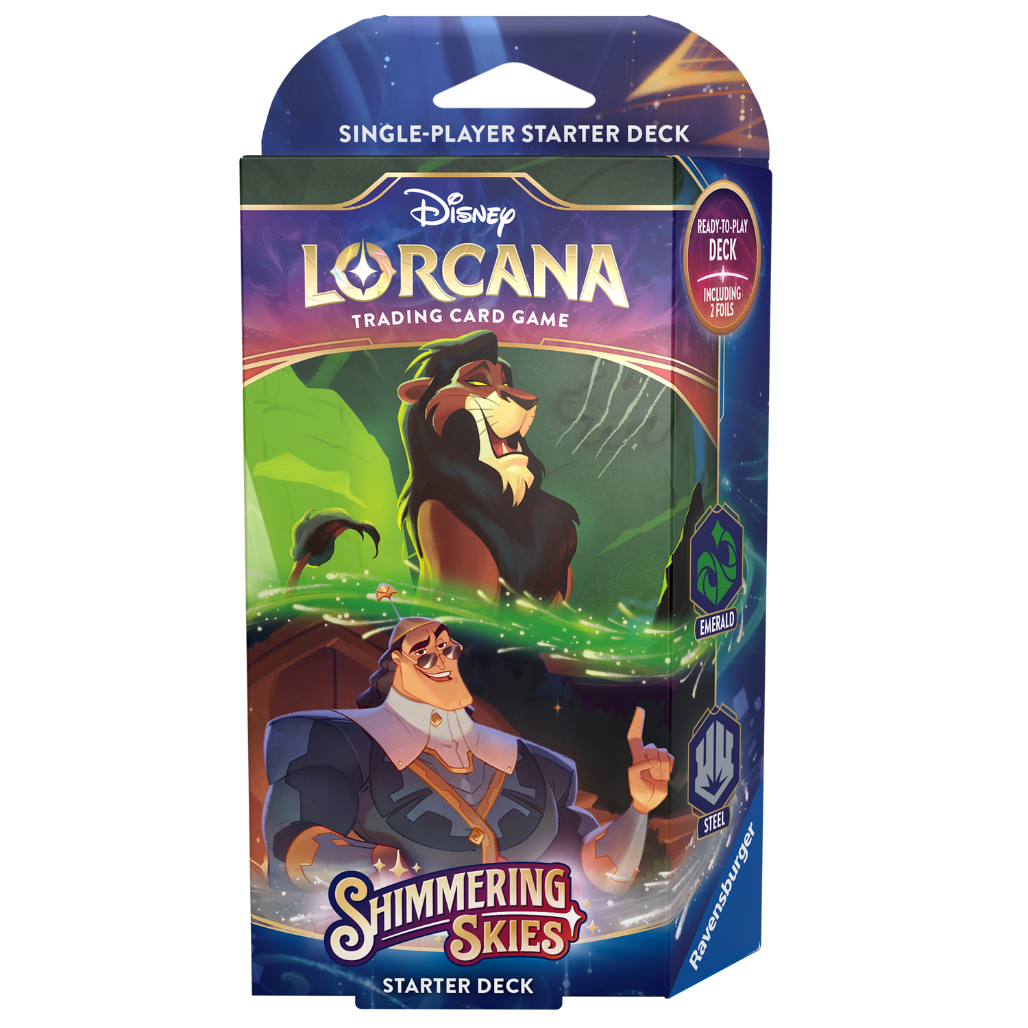 Disney Lorcana - Shimmering Skies Starter Deck - Scar and Kronk - EN