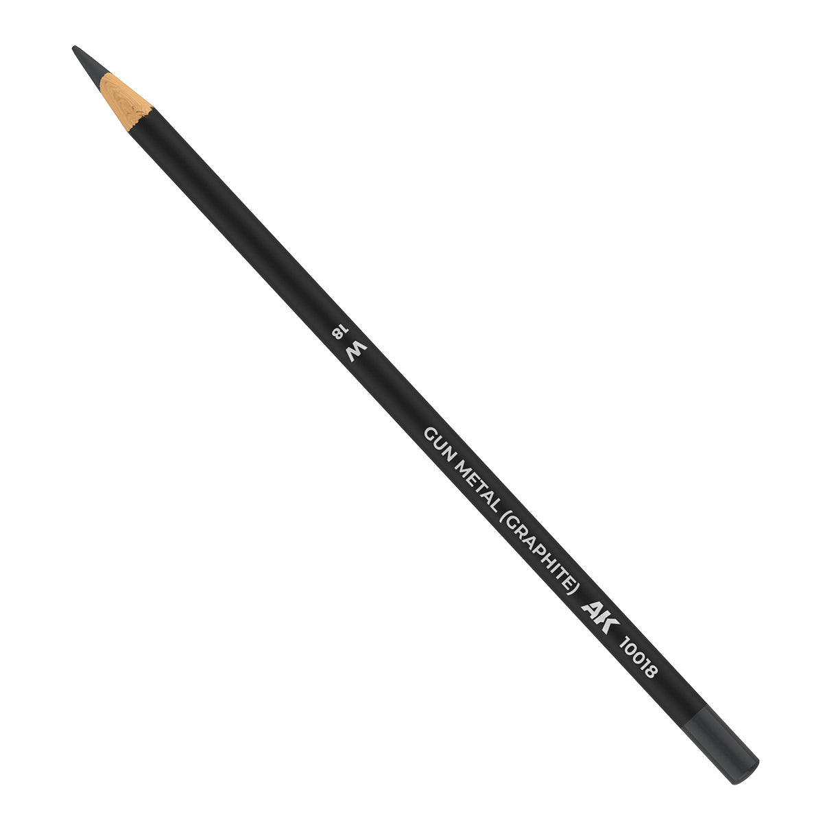 AK Interactive Watercolor Pencil Gun Metal (Graphite)