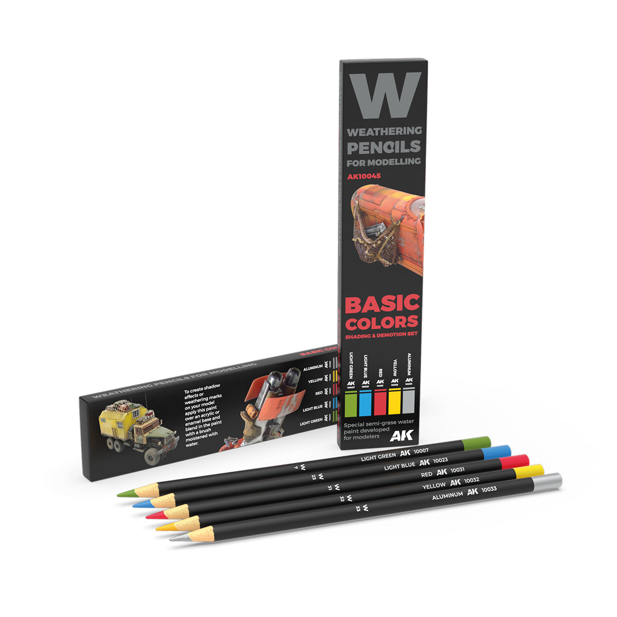 AK Interactive Watercolor Pencil Set Basics