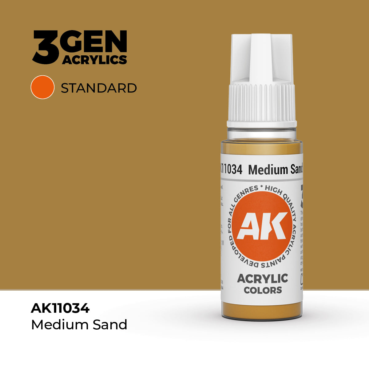 AK Interactive 3GEN Medium Sand 17ml