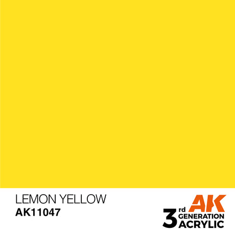 AK Interactive 3GEN Lemon Yellow 17ml