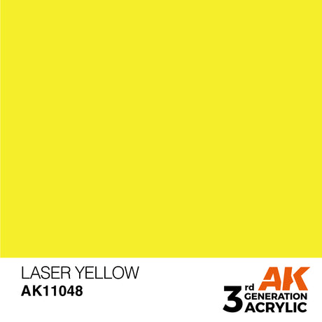 AK Interactive 3GEN Laser Yellow 17ml