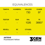 AK Interactive 3GEN Fluorescent Yellow 17ml