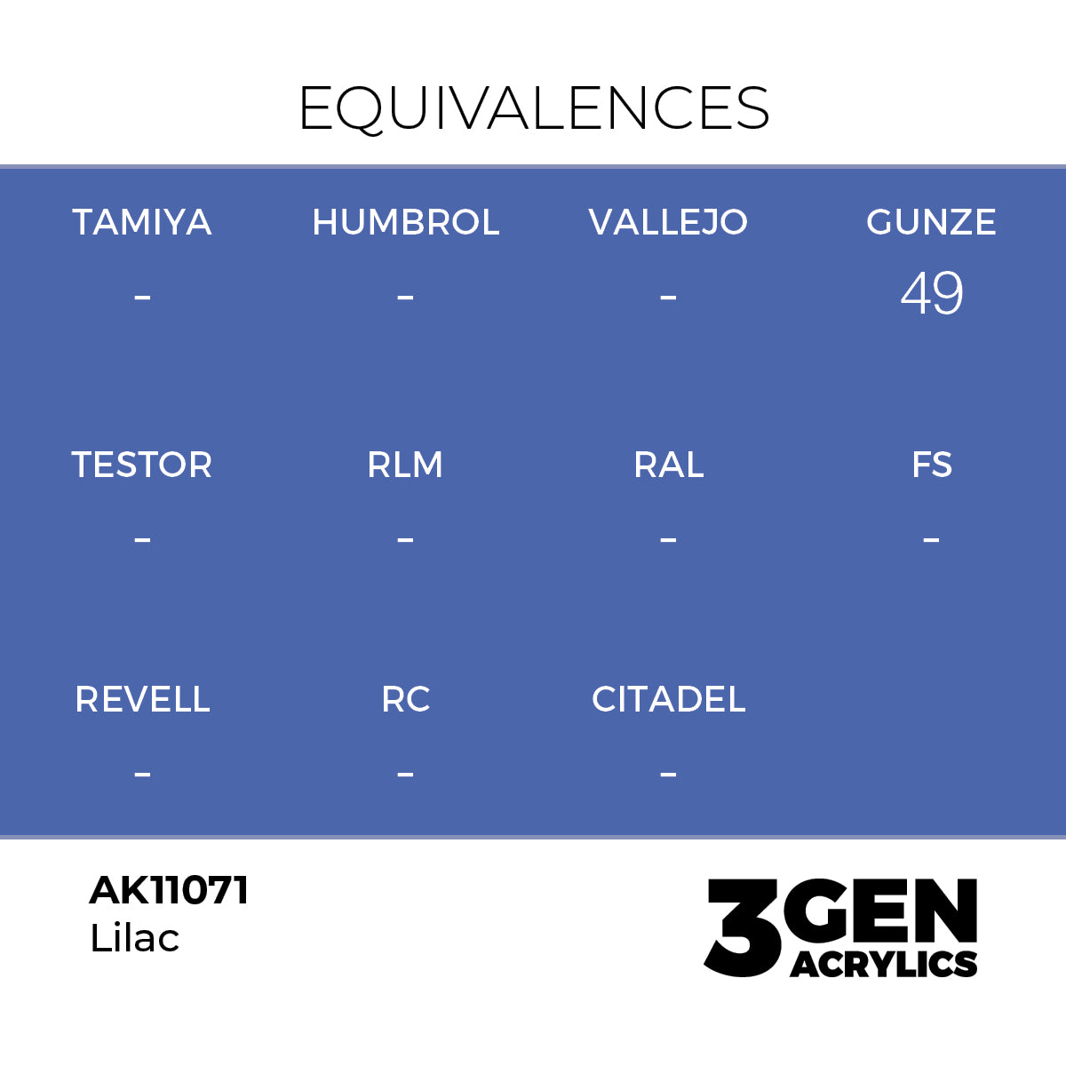 AK Interactive 3GEN Lilac 17ml