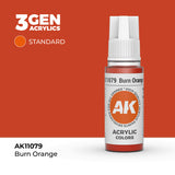 AK Interactive 3GEN Burn Orange 17ml