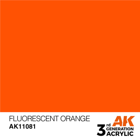 AK Interactive 3GEN Fluorescent Orange 17ml