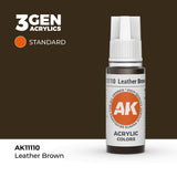 AK Interactive 3GEN Leather Brown 17ml